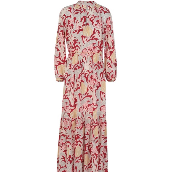 NEW🔥Vanessa Bruno Athe Floral Silk maxi Dress - Picture 4 of 16